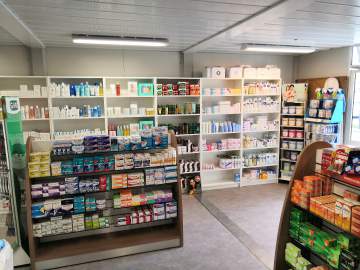 Installation de la pharmacie provisoire